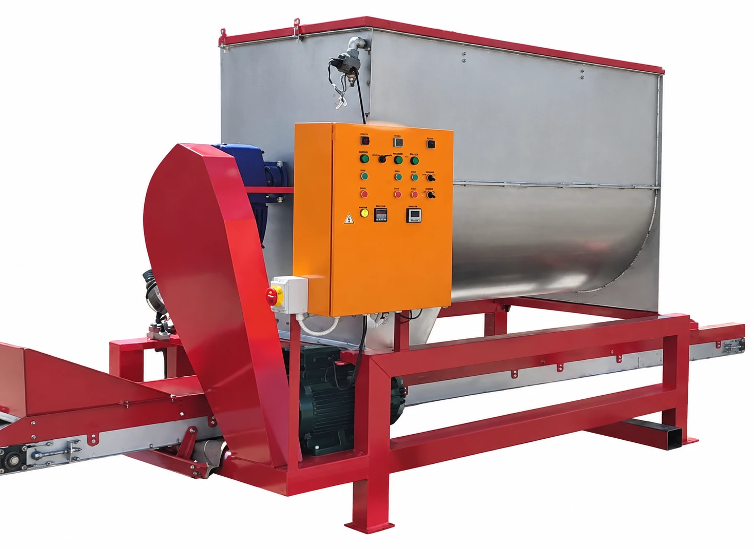 Automated 2600L Ribbon Blender built by RND Automation