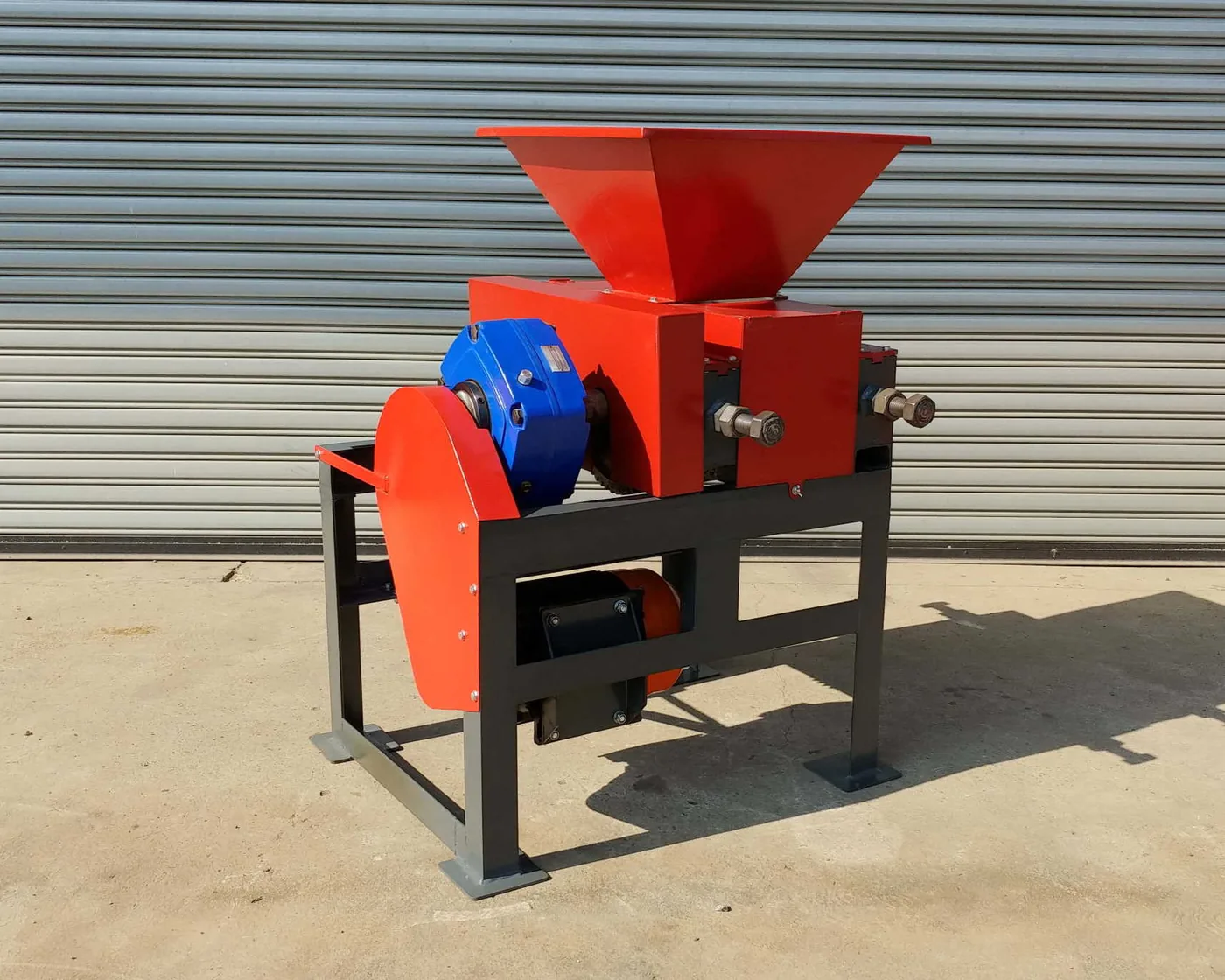 Briquette Press built by RND Automation — workshop photo 1