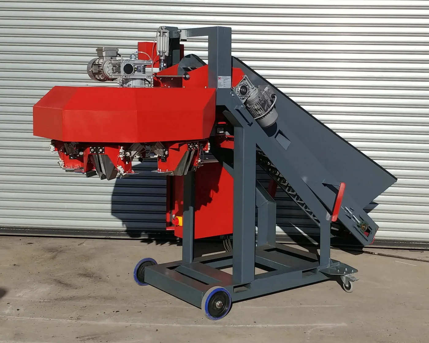 HD5 Bagging Machine built by RND Automation — workshop photo 1