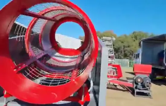 drum turning on the yard